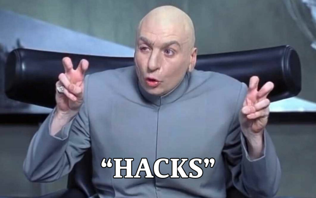 Doctor Evil: "Hacks"